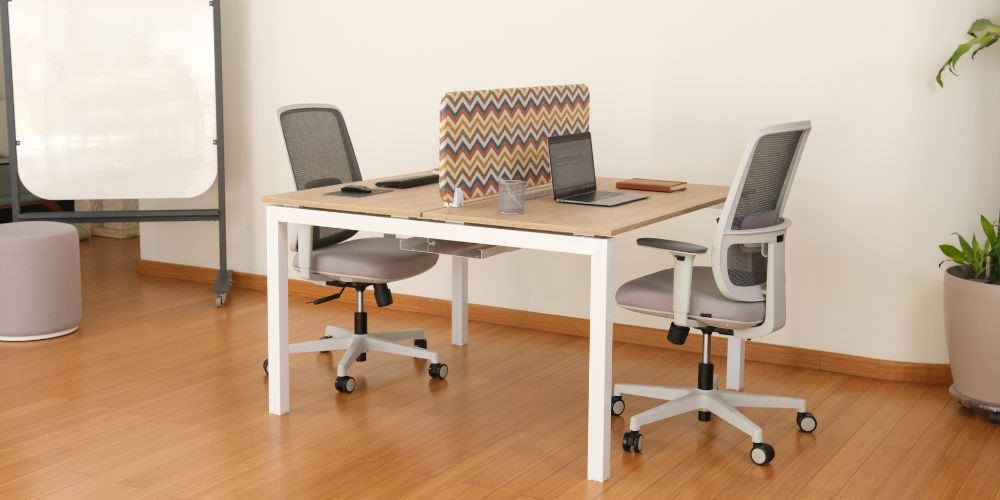 silla ergonómica de escritorio art mesas tipo bench