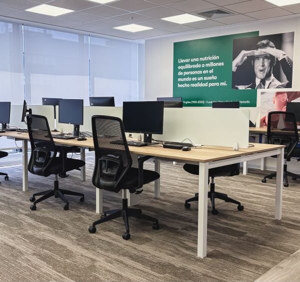 Proyecto Herbalife - bench para equipos dinamicos