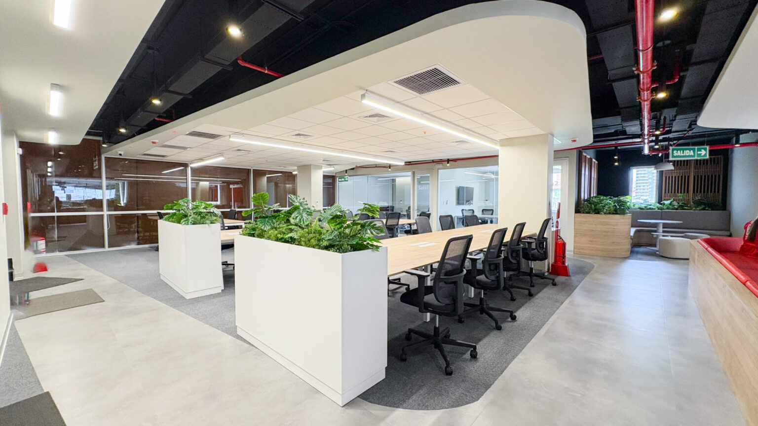 Proyecto Ajinomoto - amoblamos oficinas nuevas