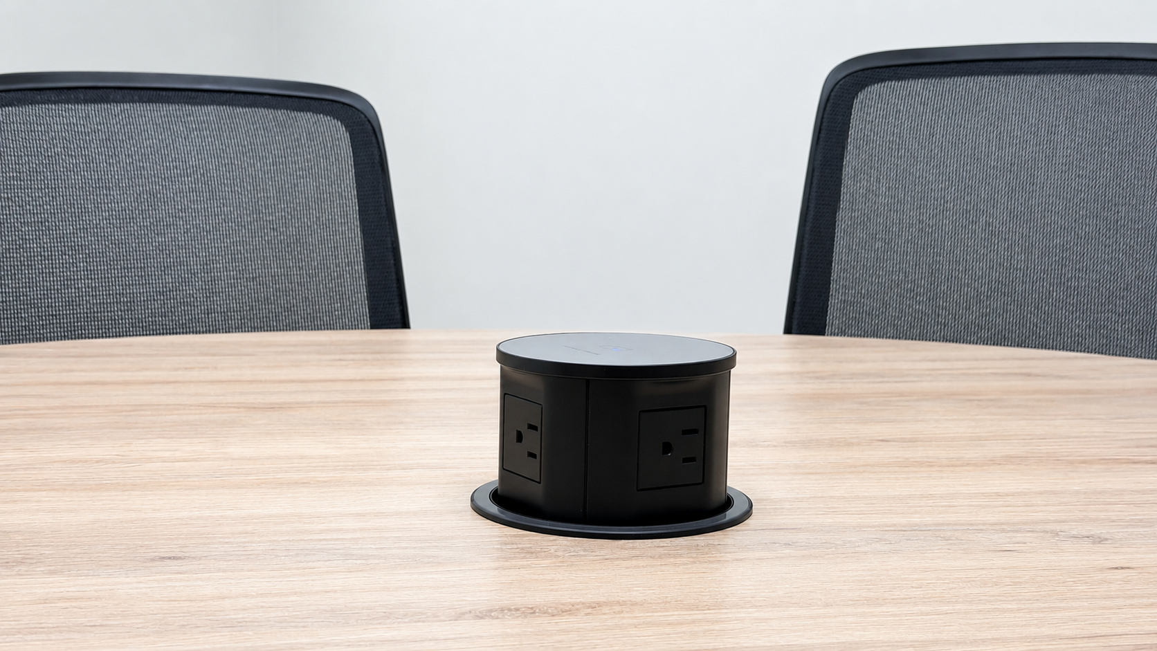 la leña socket up en mesas de reuniones